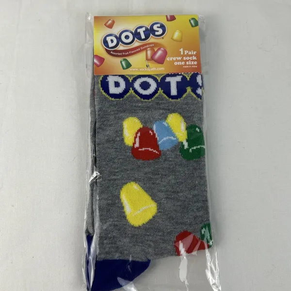 Retro Candy Novelty Crew Socks Women's Size 6-12 & 9-13 Fun l Lot of 4 New - Image 7