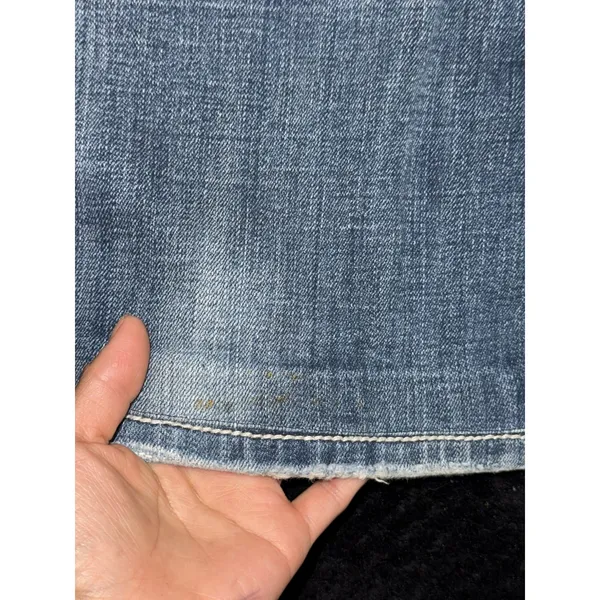 Miss Me Womens Bootcut Jeans Medium Wash Embroidered Studded Mid Rise Sz 29 - Image 7