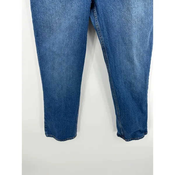 Abercrombie & Fitch 90s Straight Ultra High Rise Curve Love‎ Jeans Blue 28 6XS - Image 3