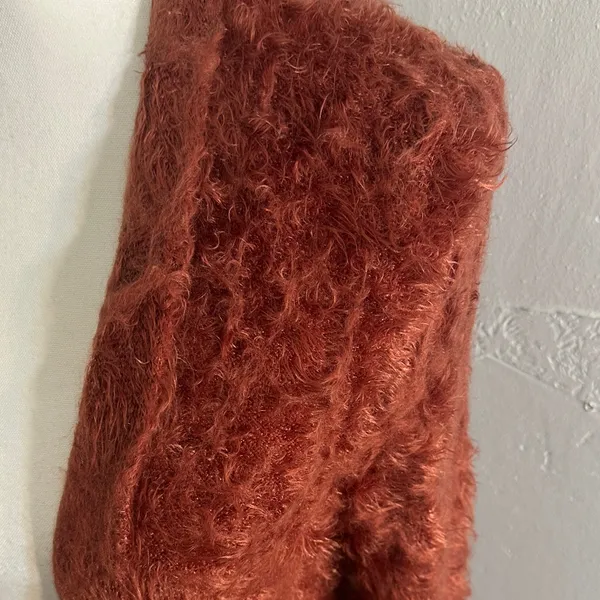 Free People Rust Long Cardigan - Image 11