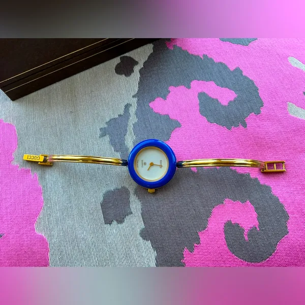 NICE GUCCI bangle watch set 💜🩵💙❤️🤎💗💛💚 - Image 6