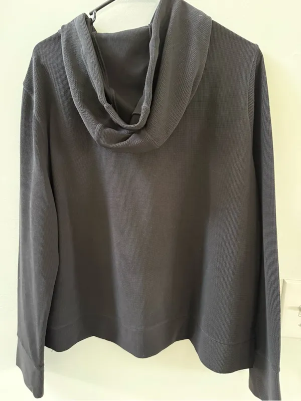 DKNY Black Women's Pullover Hooded Sweatshirt - Image 2