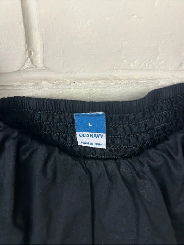 Old Navy Black Cotton Top Size L - Image 5