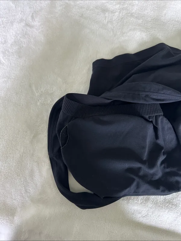 CRZ yoga Black Square-Neck Crop Tank Top - Image 6