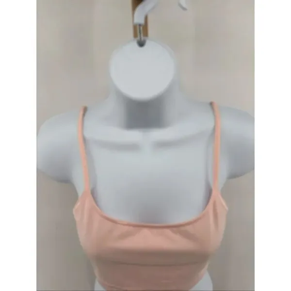 Victoria Secret Y2K Bralette Spaghetti Strap Size 36 Pink Vintage 2002 - Image 6