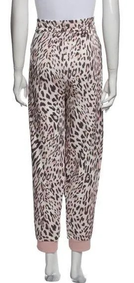 ESCADA SPORT LEOPARD Animal Print PINK Sweatpants - Image 2