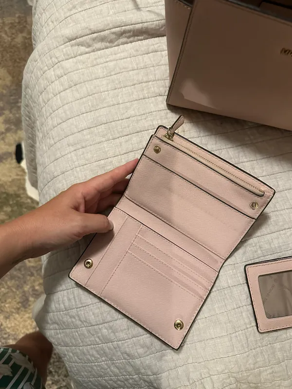 Michael Kors Purse & Wallet Set - Image 4