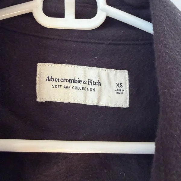 Abercrombie & Fitch Black Shirt Jacket - Image 2
