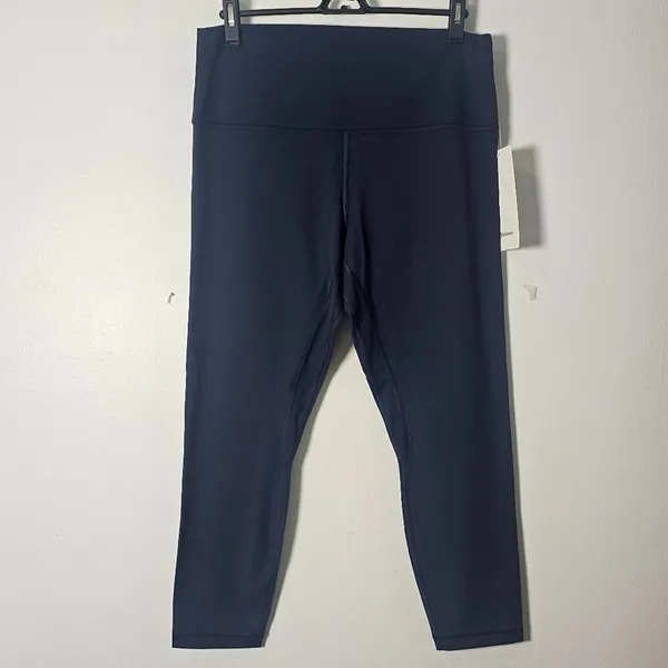 Lululemon Align High-Rise Pant 25"/ / True Navy / Size 14 - LW5CTAS - Image 2
