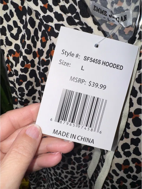 Emme Jordan Sleeveless Hooded Pajama Set - Image 3