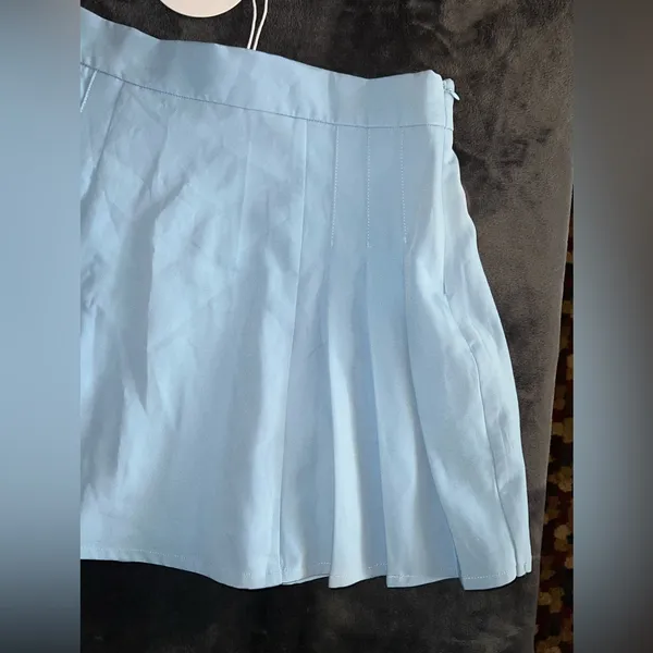 Princess Polly Rosella Mini Skirt in Blue Size 6 New with tag - Image 8