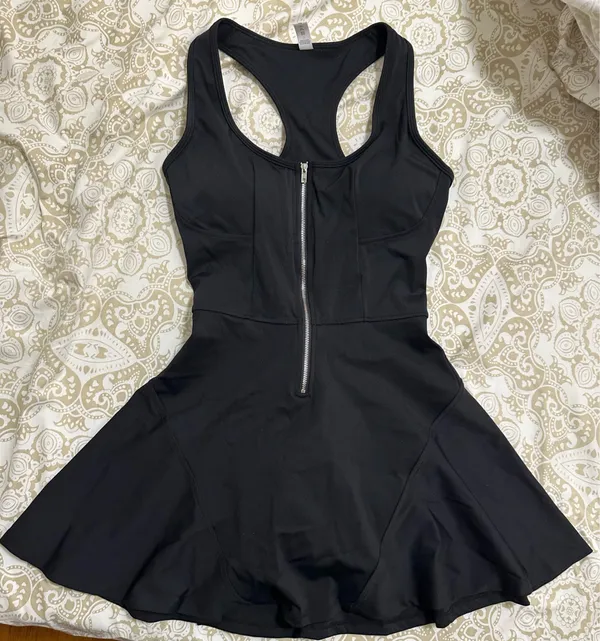NEW Wellwits Women's Workout Dress - Size S - Black - Image 2