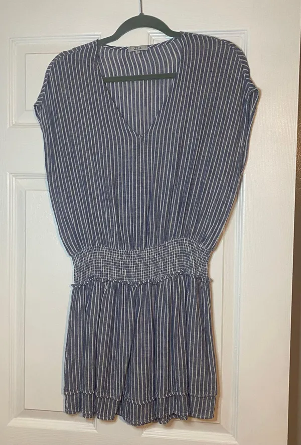 Lucca Linen Blend Mini Dress - Image 4