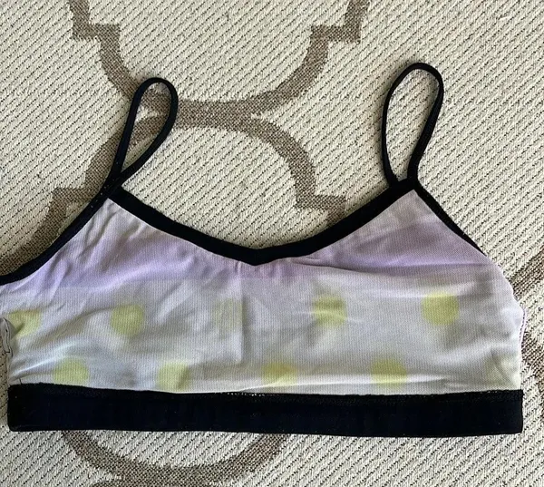 Lululemon black no padding yoga lounge light support bra - Image 7