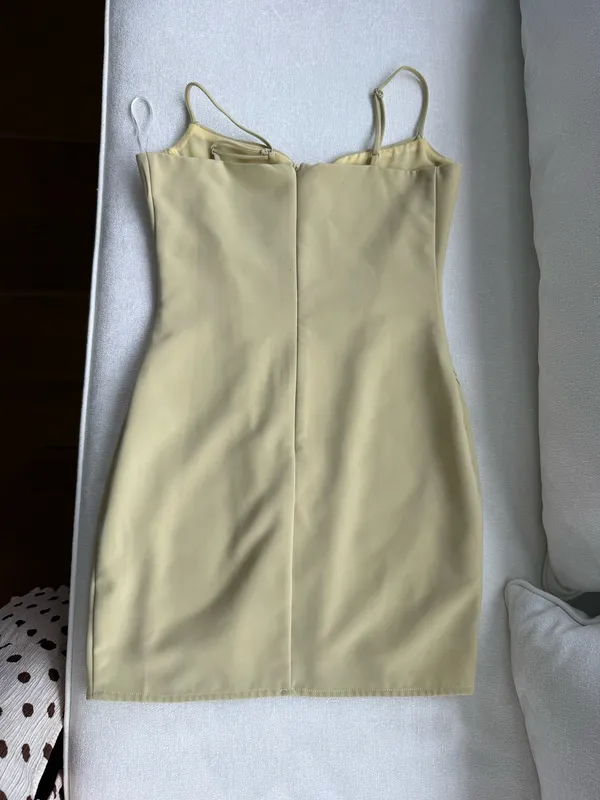Princess Polly Olive Mini Dress - Image 5