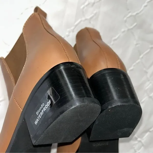 Blondo Waterproof Tan Ankle Pointed Toe Leather
Boots(Size 8.5M) - Image 9