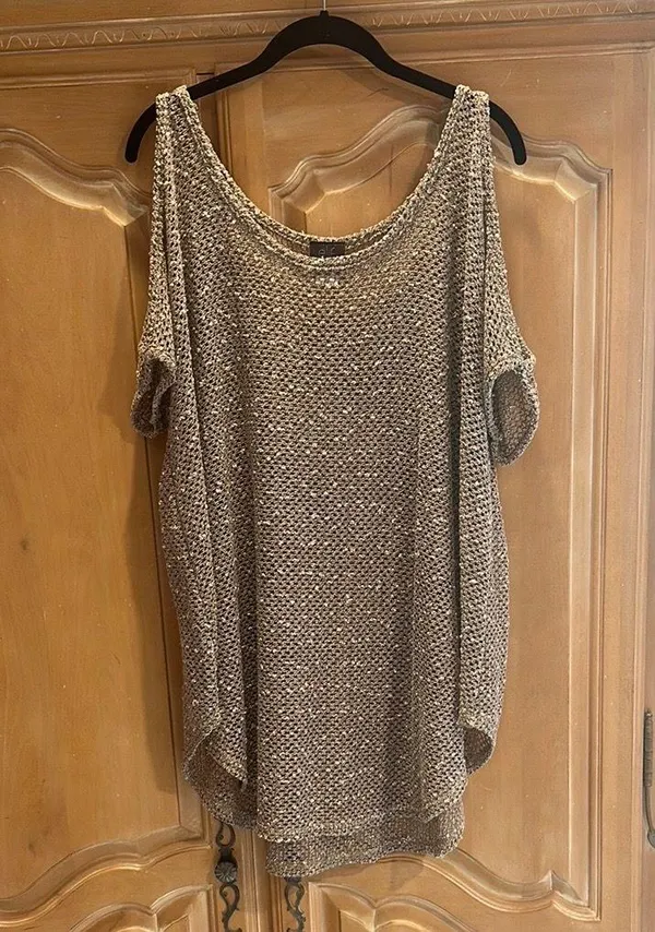 Elif Swimsuit Coverup Gray Size M - Image 5