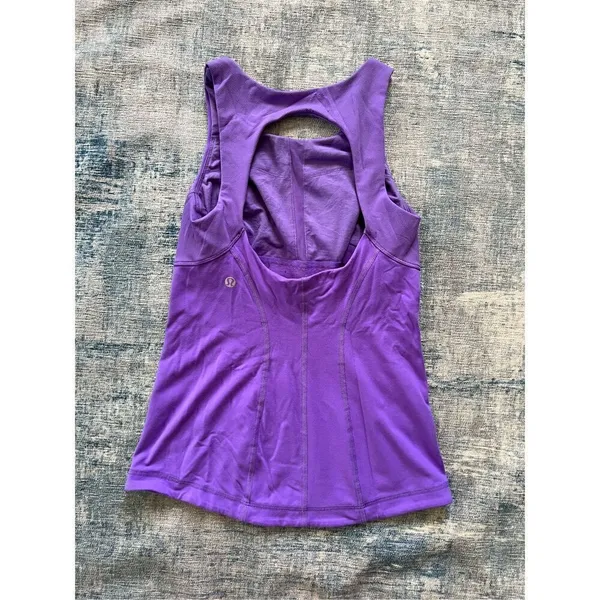 Lululemon Swank Tank in Potion Purple Size 4 - Image 4