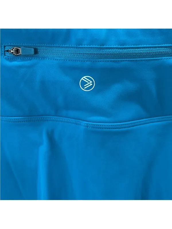 Women’s Turquoise Athletic Skort with Built-In Shorts - Image 4