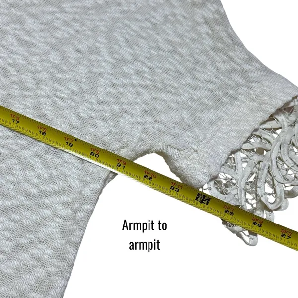 Anthropologie Saturday Sunday Spalliera Tunic Top Cream‎ Cottagecore Garden XL - Image 10