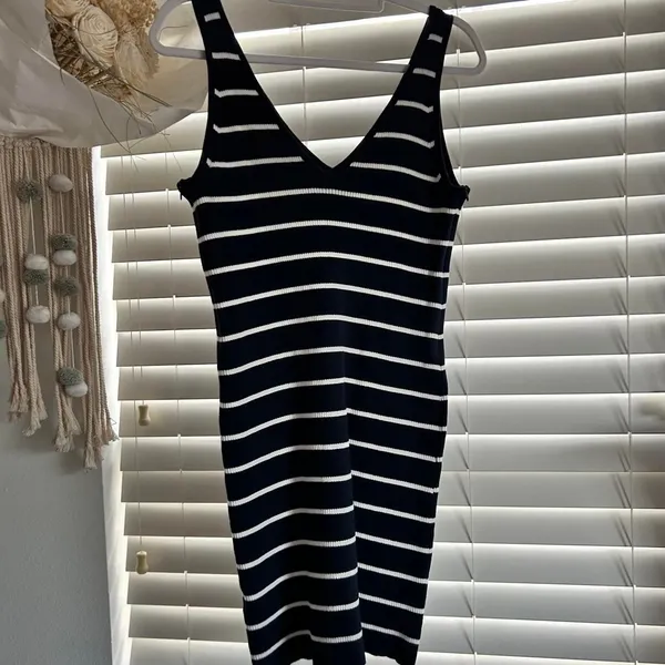 Lego Women's Navy and Black Dress - Image 3
