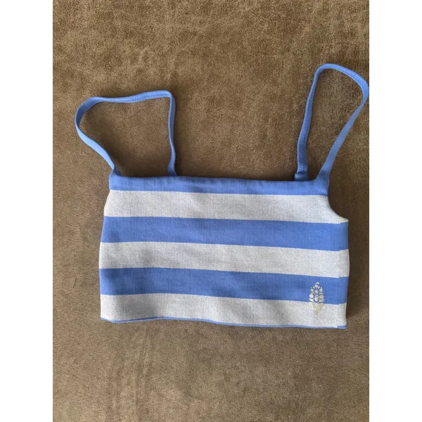 Free People Movement Tighten Up Reversible Bra Blue Combo Striped XS/S NEW - Image 3