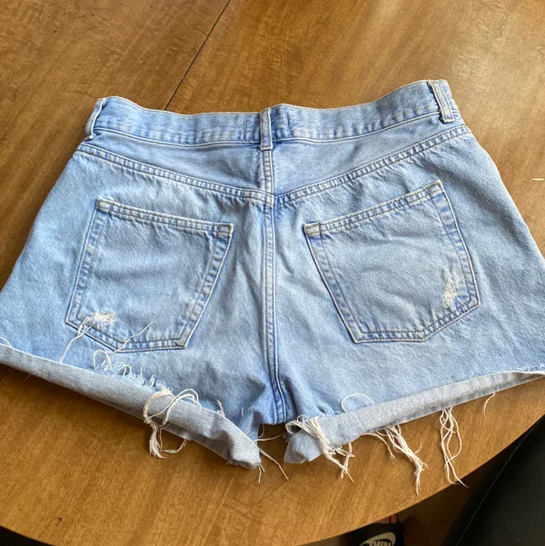 Jeans High Top-Waisted Shorts - Image 2