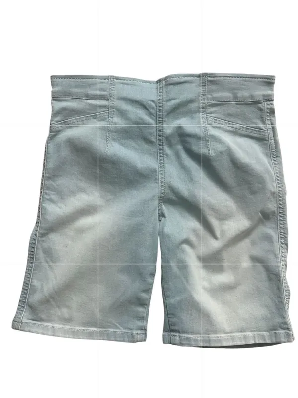 Free People Pull on Stretchy Light Blue Shorts(Size Small) - Image 4