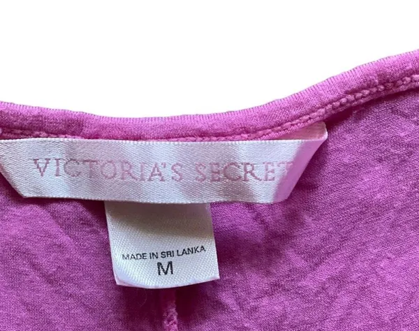 Victoria’s Secret Pink Chemise Nightgown Slip Dress Lace Women’s Size Medium A11 - Image 4