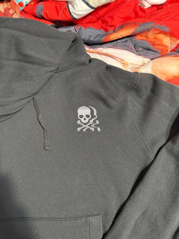 Soul by soulcycle black skull graphic hoodie - Image 2
