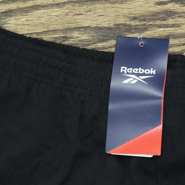 NWT Reebok Womens Identity Energy Shorts IN7379 Black XL - Image 4