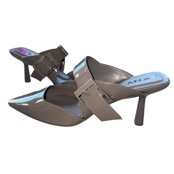 NEW DKNY Women's Nardin Heeled Sandal Mule Pump Slip On - Image 5