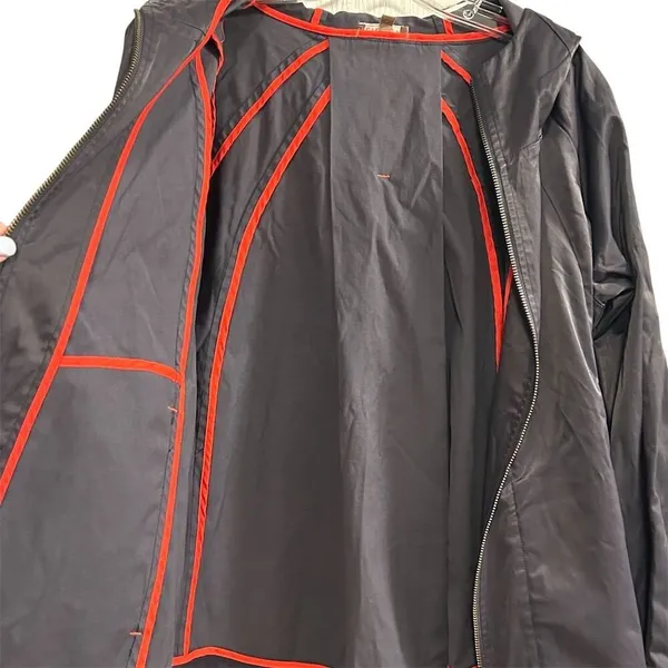 Lilla P Women's Hooded Rain‎ Jacket Black Size S Casual Lightweight - Image 12