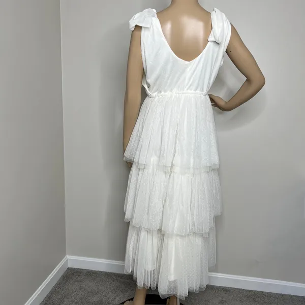 Baltic Born Tessa Tiered Tulle Midi Dress - Image 3