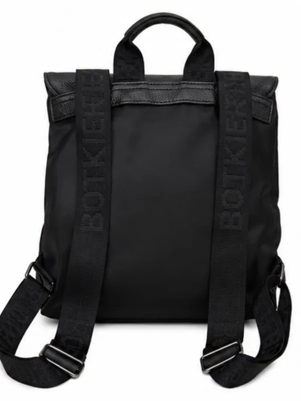 Botkier New York Black Nylon & Faux Leather Mini Backpack NWT - Image 6