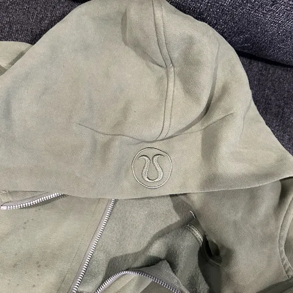 Lululemon cropped full zip scuba - Image 3