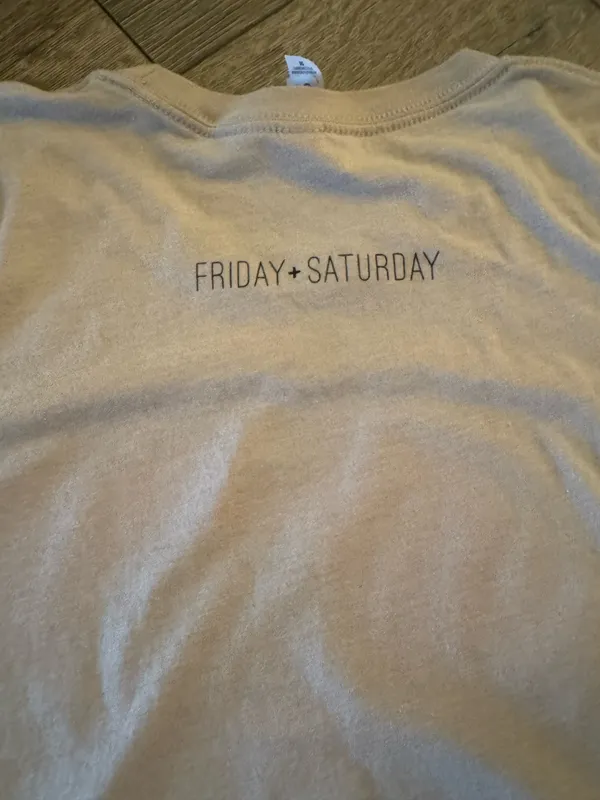 Outdoorsy Graphic Tee Friday + Saturday Medium - Image 7