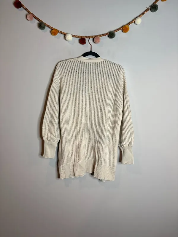 🔆 Express cream knit cardigan sweater - Image 5