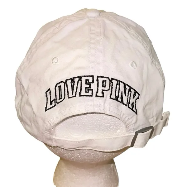 VS Pink White‎ Baseball Cap White - Image 3