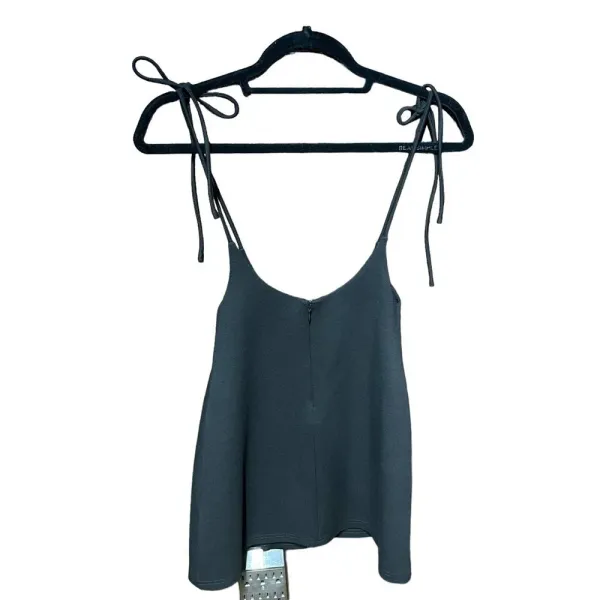 Tiger Mist Black Spaghetti Tie Strap Swing Tank Top‎ Size XS - Image 5