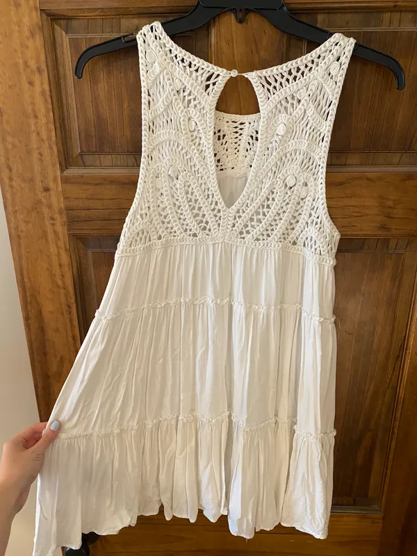 Altar'd State White Dress - Image 4