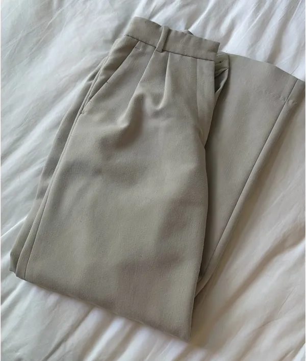 Abercrombie & Fitch Wide-Leg Tailored Pants Sloane - Image 2