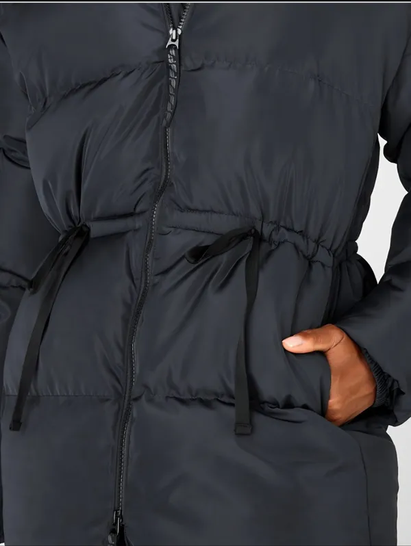 Fabletics Black Puffer Jacket - Image 5