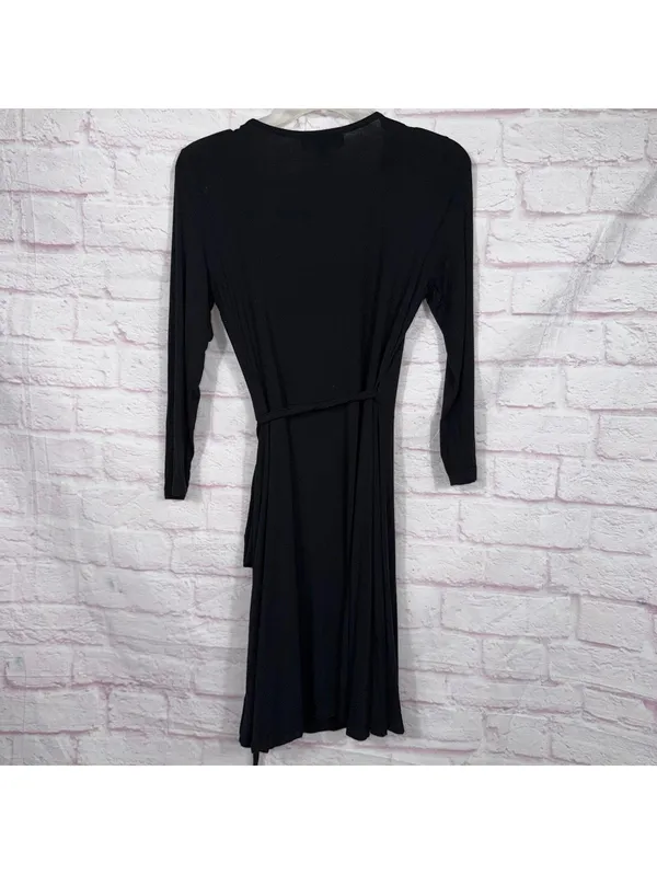 Lulus Black Wrap Dress - Size S - Image 6