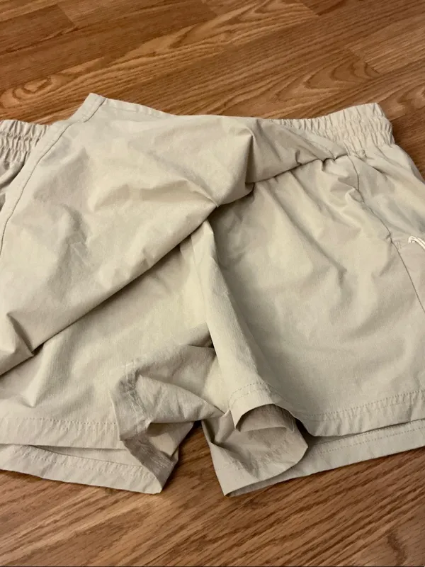 Avalanche Light Khaki Athletic Pull-On Short Skort Size Large - Image 5