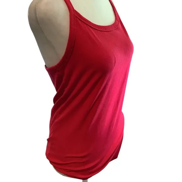 No Boundaries Ribbed Tank Top in Bold Red Brand New Never Worn 🖤 - Image 3