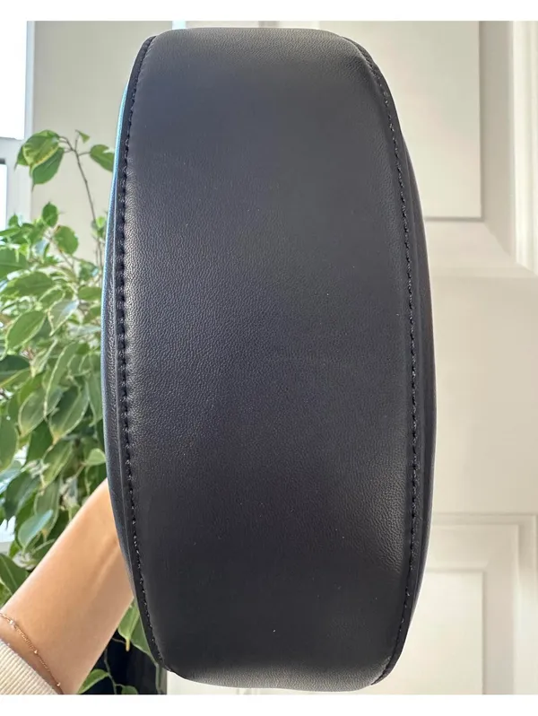 COS Gathered Pouch Bag - Leather NWT Black - Image 3