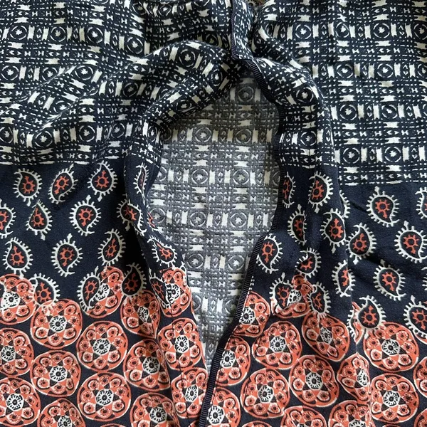 ZARA Basic Patchwork Dress Medium - Image 9