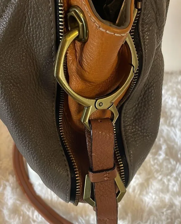 OR Yany Pebbled Multi Colored leather Tote Multiple - Image 10