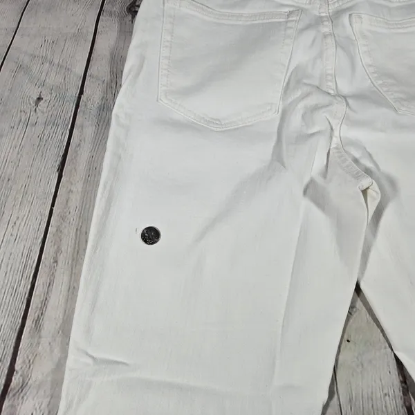 J. Crew Curvy Vintage Slim Straight Jeans White Size 27‎ Style BP494 - Image 16